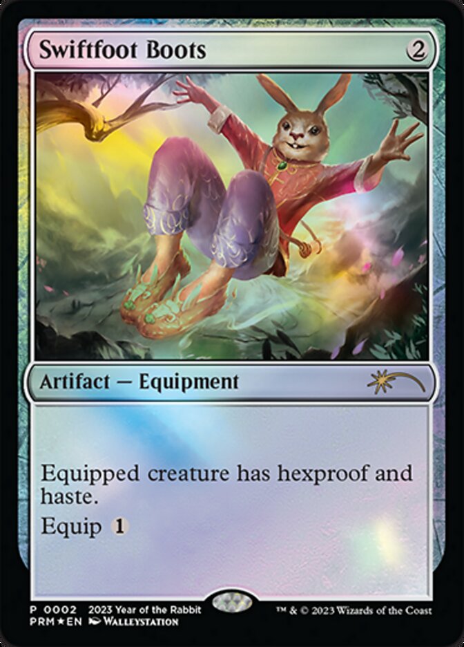 Swiftfoot Boots [Year of the Rabbit 2023] | Card Merchant Takapuna