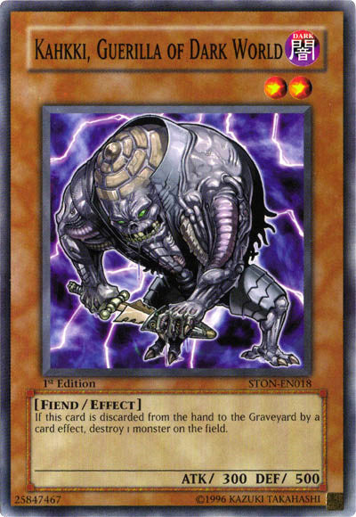 Kahkki, Guerilla of Dark World [STON-EN018] Common | Card Merchant Takapuna