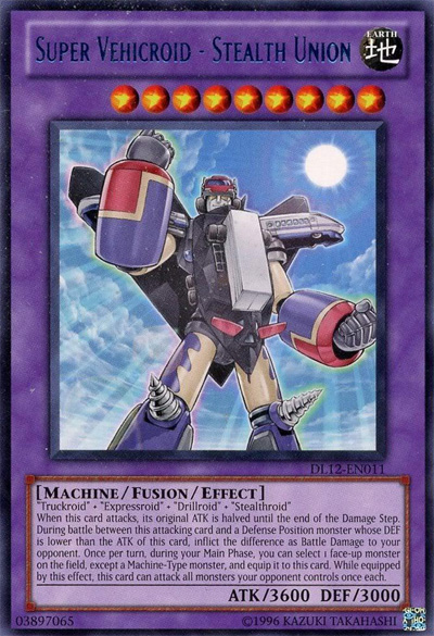 Super Vehicroid - Stealth Union (Blue) [DL12-EN011] Rare | Card Merchant Takapuna