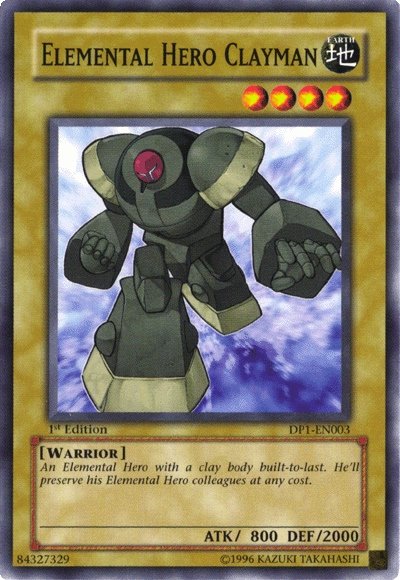 Elemental Hero Clayman [DP1-EN003] Common | Card Merchant Takapuna