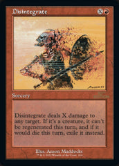 Disintegrate (Retro) [30th Anniversary Edition] | Card Merchant Takapuna