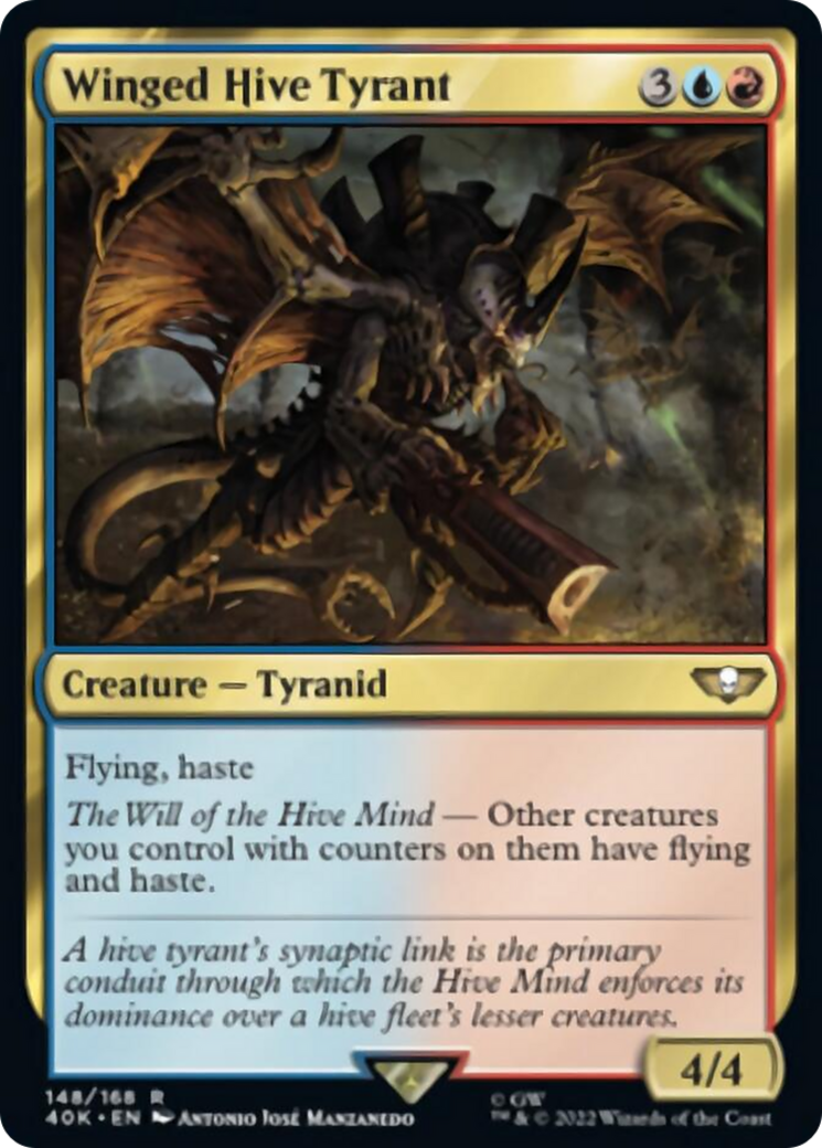 Winged Hive Tyrant [Warhammer 40,000] | Card Merchant Takapuna