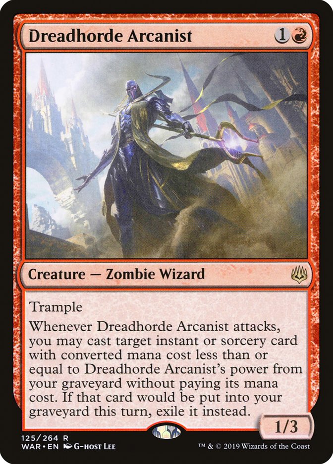 Dreadhorde Arcanist [War of the Spark] | Card Merchant Takapuna