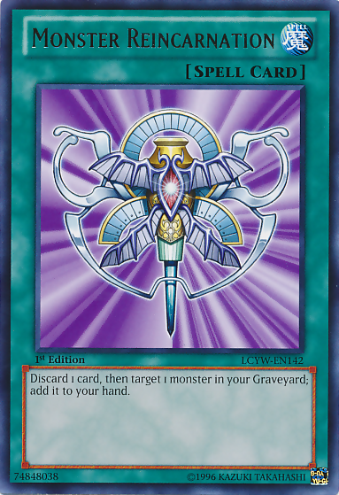 Monster Reincarnation [LCYW-EN142] Rare | Card Merchant Takapuna