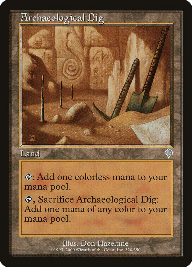 Archaeological Dig [Invasion] | Card Merchant Takapuna