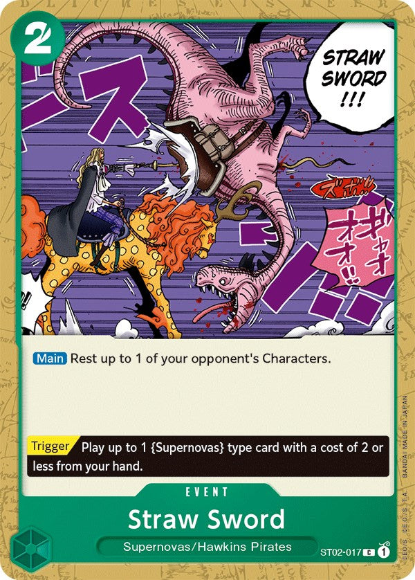 Straw Sword [Starter Deck: Worst Generation] | Card Merchant Takapuna