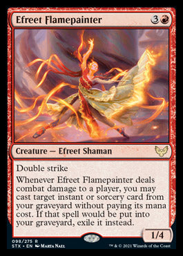 Efreet Flamepainter [Strixhaven: School of Mages] | Card Merchant Takapuna