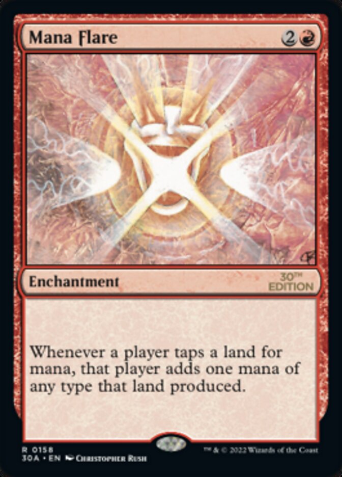 Mana Flare [30th Anniversary Edition] | Card Merchant Takapuna