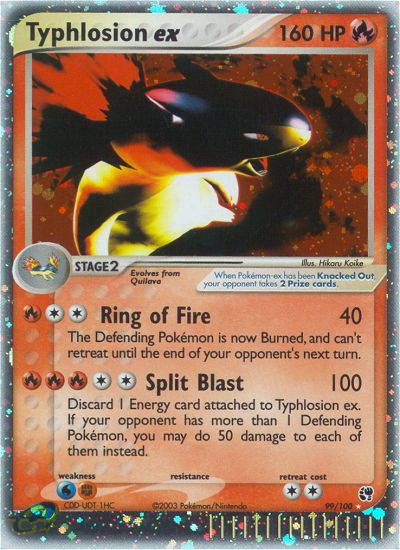 Typhlosion ex (99/100) [EX: Sandstorm] | Card Merchant Takapuna