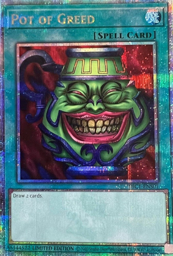 Pot of Greed [TBC1-ENS01] Secret Rare | Card Merchant Takapuna