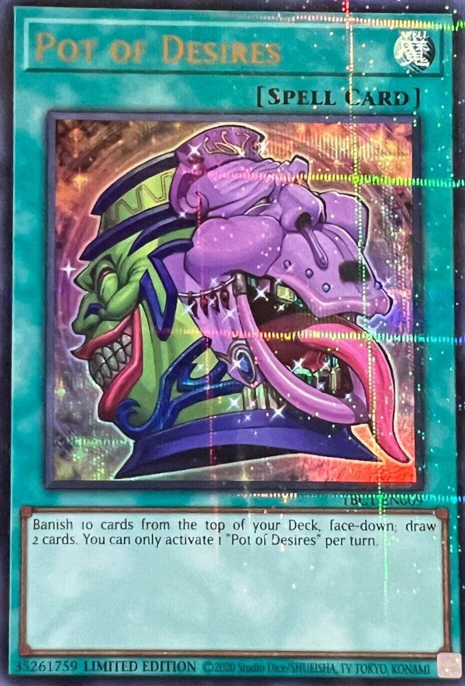 Pot of Desires [TBC1-EN009] Ultra Rare | Card Merchant Takapuna