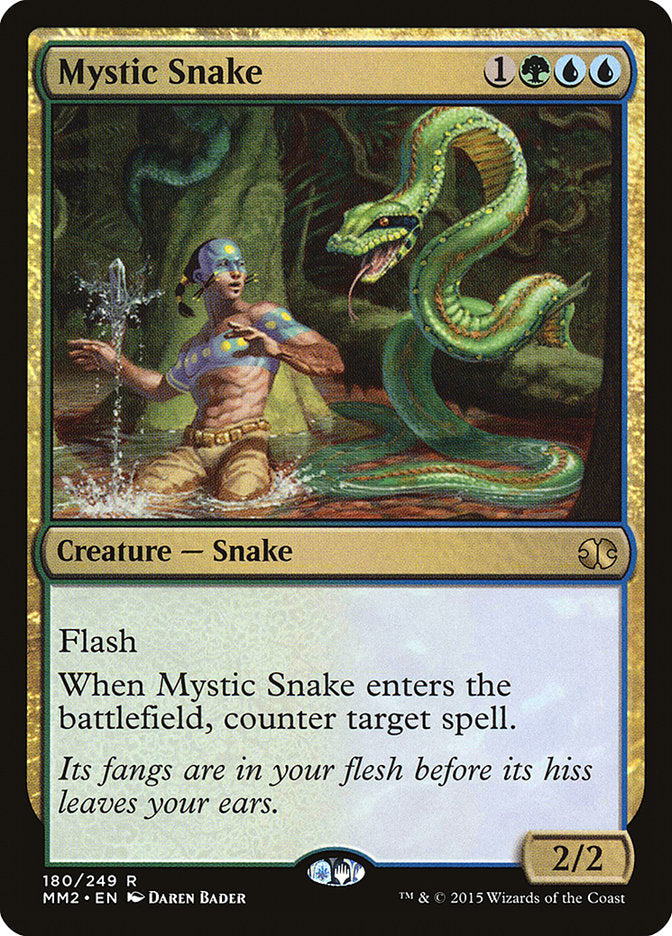 Mystic Snake [Modern Masters 2015] | Card Merchant Takapuna