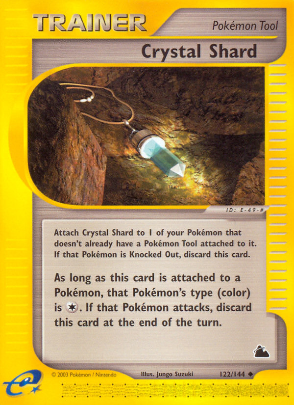 Crystal Shard (122/144) [Skyridge] | Card Merchant Takapuna
