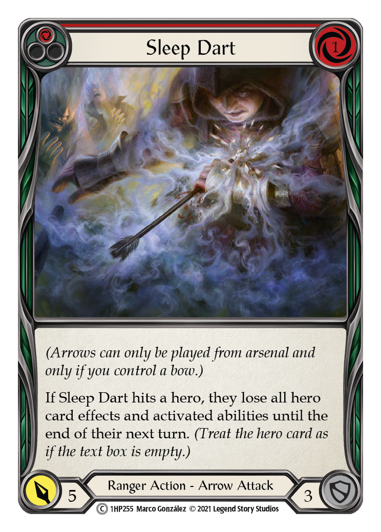 Sleep Dart (Red) [1HP255] (History Pack 1) | Card Merchant Takapuna