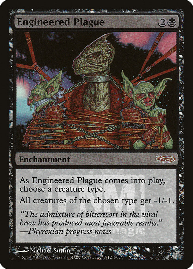 Engineered Plague [Friday Night Magic 2007] | Card Merchant Takapuna