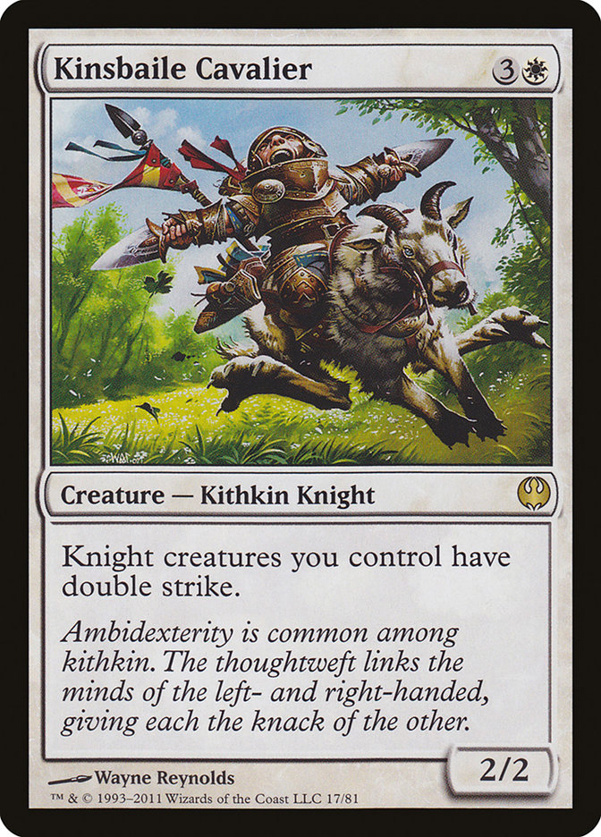 Kinsbaile Cavalier [Duel Decks: Knights vs. Dragons] | Card Merchant Takapuna