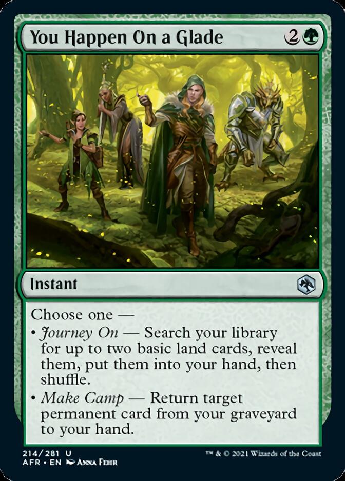 You Happen On a Glade [Dungeons & Dragons: Adventures in the Forgotten Realms] | Card Merchant Takapuna