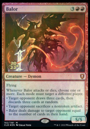 Balor [Commander Legends: Battle for Baldur's Gate Prerelease Promos] | Card Merchant Takapuna