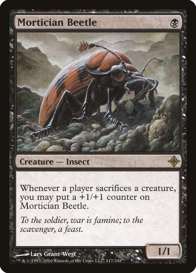 Mortician Beetle [Rise of the Eldrazi] | Card Merchant Takapuna