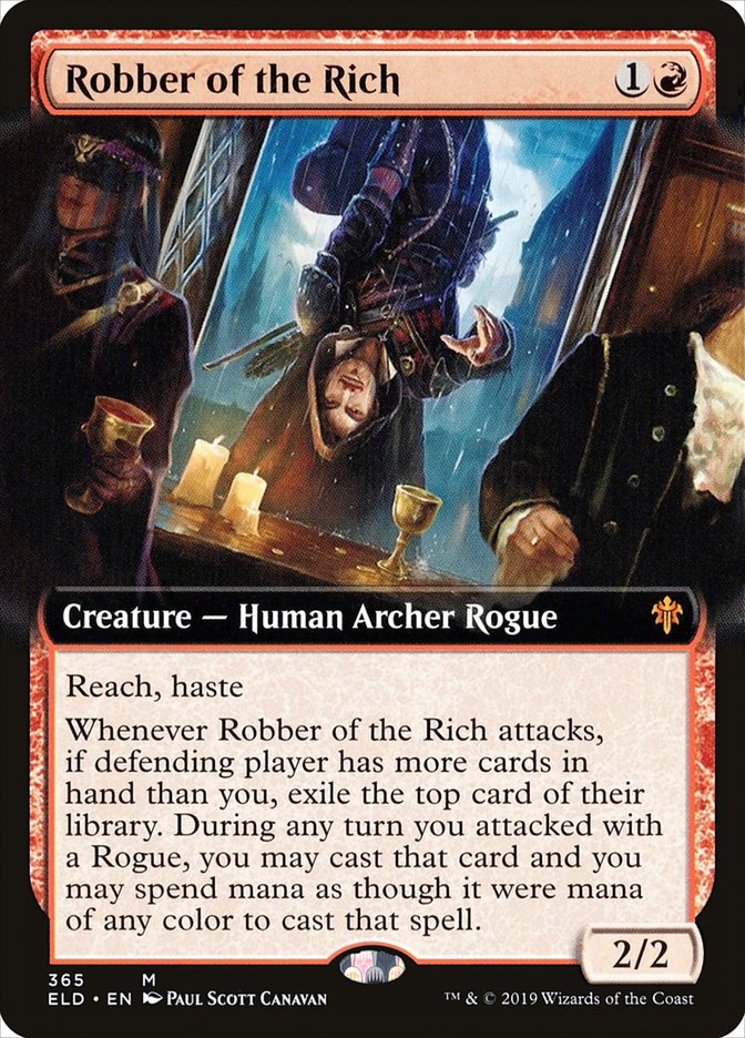 Robber of the Rich (Extended Art) [Throne of Eldraine] | Card Merchant Takapuna