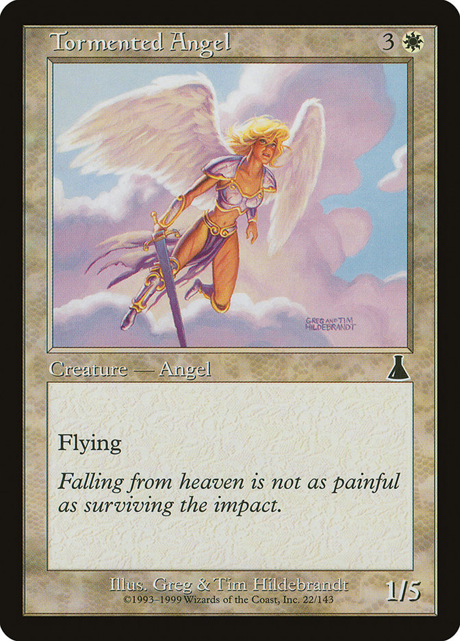 Tormented Angel [Urza's Destiny] | Card Merchant Takapuna