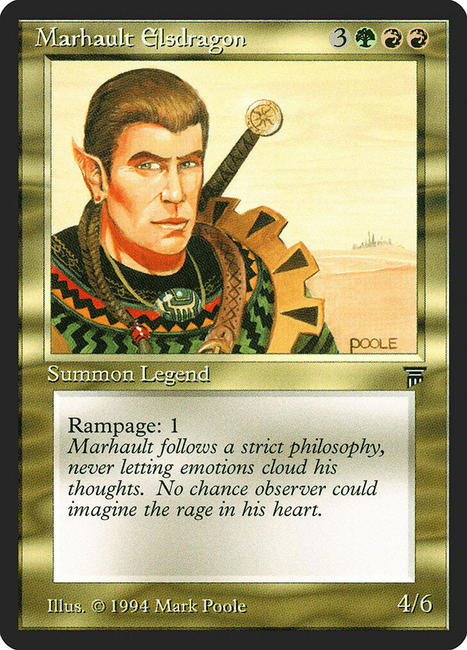 Marhault Elsdragon [Legends] | Card Merchant Takapuna