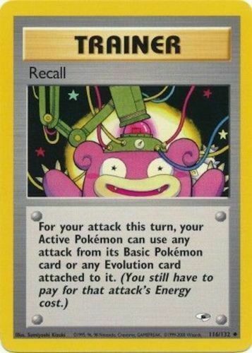 Recall (116/132) [Gym Heroes Unlimited] | Card Merchant Takapuna