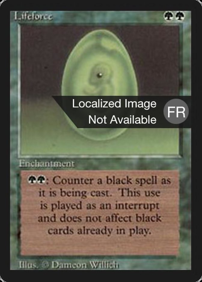 Lifeforce [Foreign Black Border] | Card Merchant Takapuna