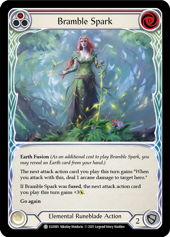 Bramble Spark (Red) [ELE085] (Tales of Aria)  1st Edition Normal | Card Merchant Takapuna