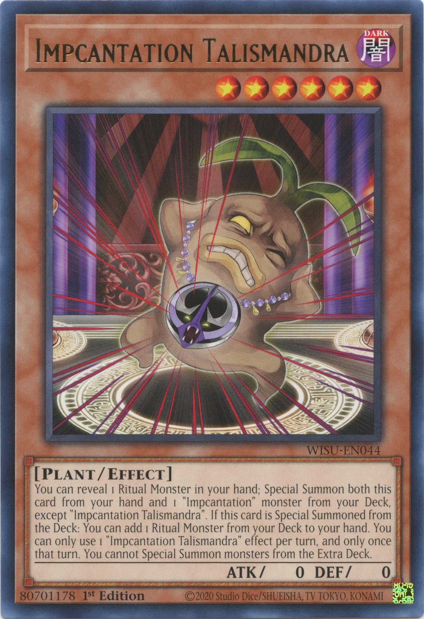 Impcantation Talismandra [WISU-EN044] Rare | Card Merchant Takapuna