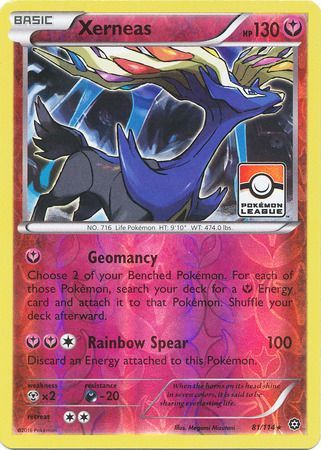 Xerneas (81/114) (Steam Siege League Promo) [XY: Steam Siege] | Card Merchant Takapuna