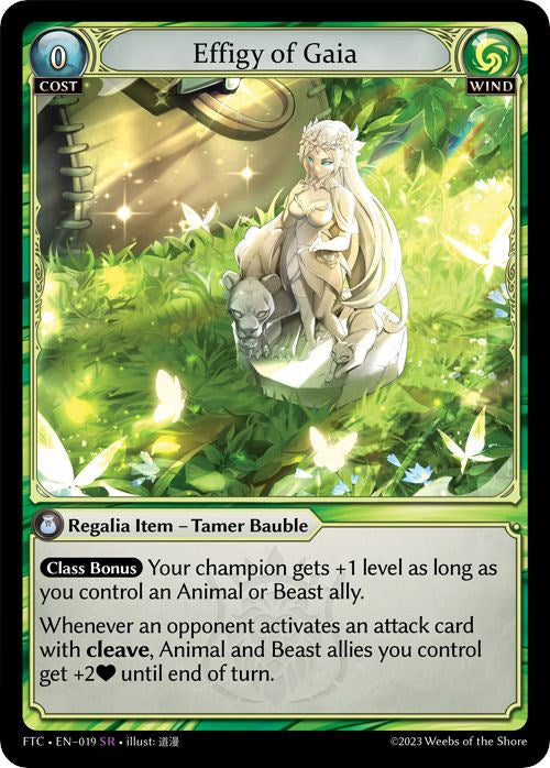 Effigy of Gaia (019) [Fractured Crown] | Card Merchant Takapuna