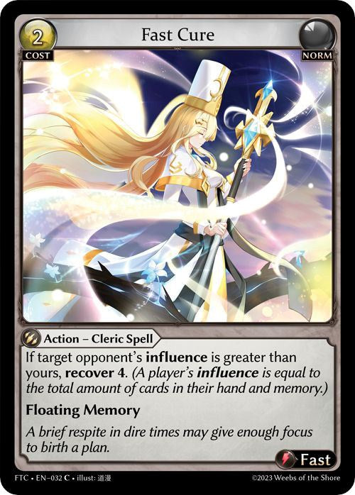 Fast Cure (032) [Fractured Crown] | Card Merchant Takapuna