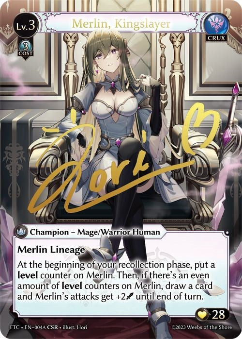 Merlin, Kingslayer (CSR) (004A) [Fractured Crown] | Card Merchant Takapuna