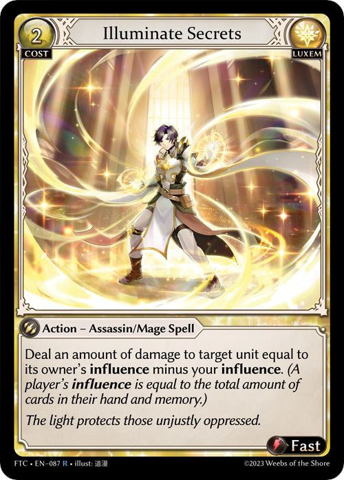 Illuminate Secrets (087) [Fractured Crown] | Card Merchant Takapuna
