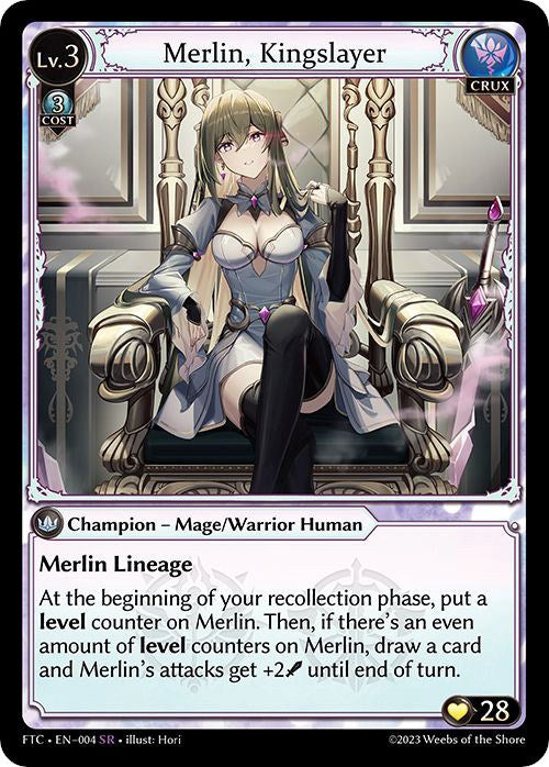 Merlin, Kingslayer (004) [Fractured Crown] | Card Merchant Takapuna