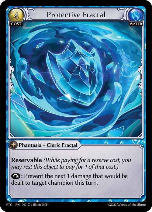Protective Fractal (067) [Fractured Crown] | Card Merchant Takapuna