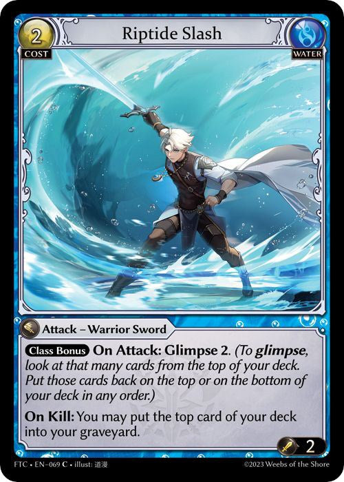 Riptide Slash (069) [Fractured Crown] | Card Merchant Takapuna