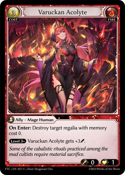 Varuckan Acolyte (057) [Fractured Crown] | Card Merchant Takapuna