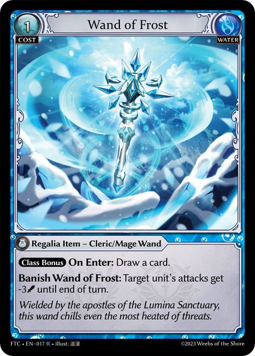 Wand of Frost (017) [Fractured Crown] | Card Merchant Takapuna