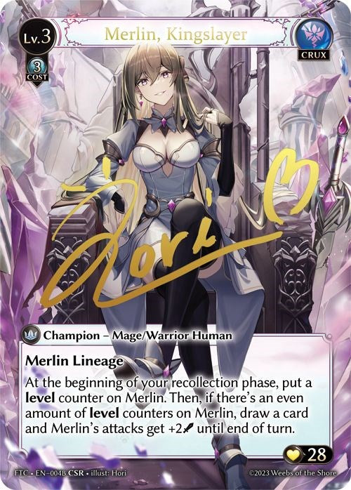 Merlin, Kingslayer (CSR) (004B) [Fractured Crown] | Card Merchant Takapuna