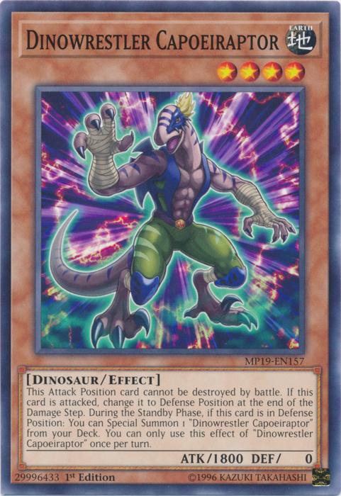 Dinowrestler Capoeiraptor [MP19-EN157] Common | Card Merchant Takapuna