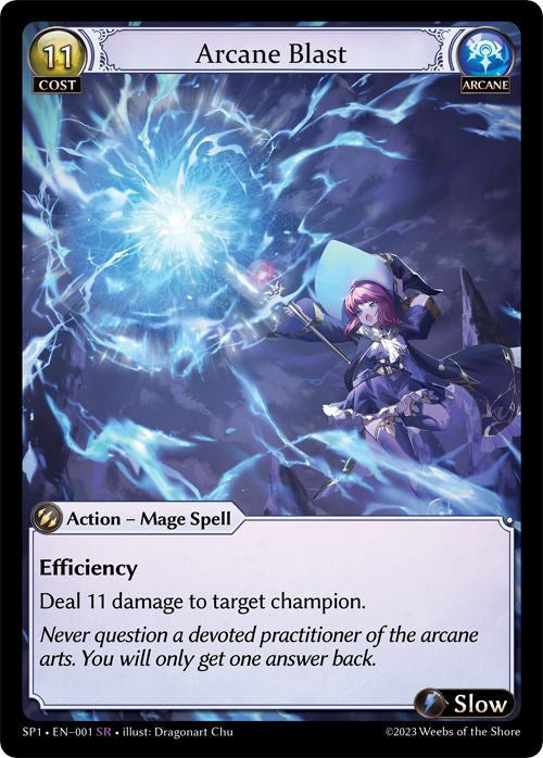Arcane Blast (001) [Supporter Pack 1] | Card Merchant Takapuna