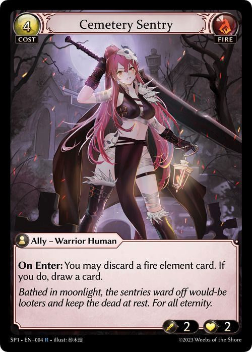 Cemetery Sentry (004) [Supporter Pack 1] | Card Merchant Takapuna