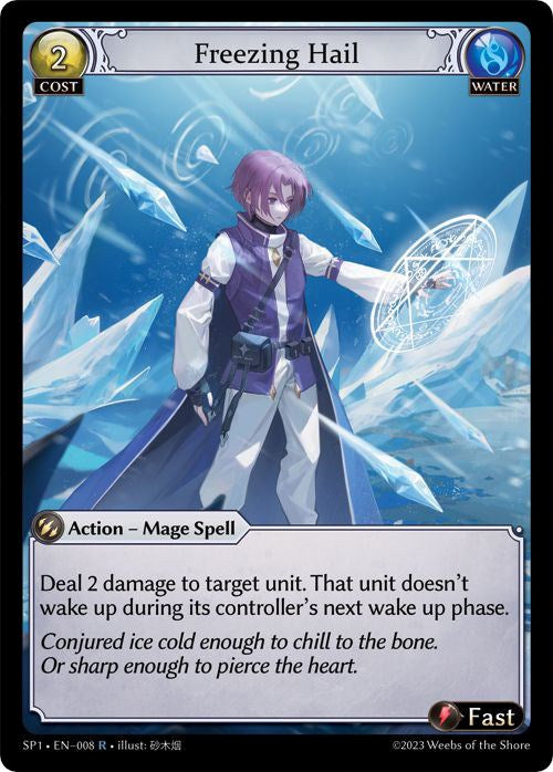 Freezing Hail (008) [Supporter Pack 1] | Card Merchant Takapuna
