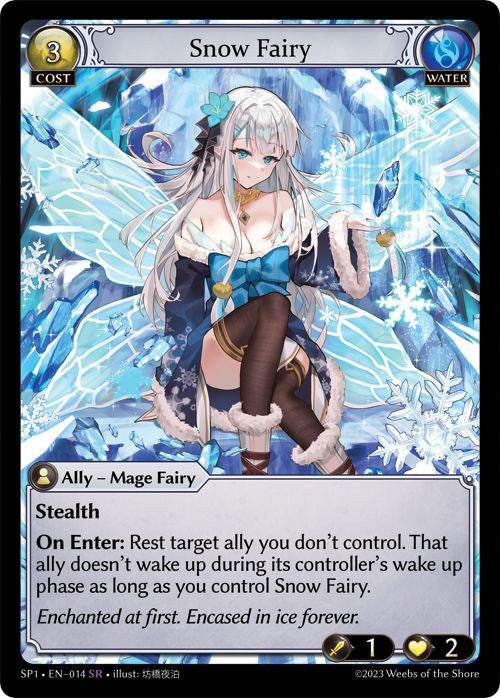 Snow Fairy (014) [Supporter Pack 1] | Card Merchant Takapuna