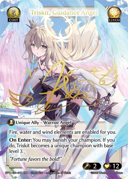 Triskit, Guidance Angel (CSR) (017) [Supporter Pack 1] | Card Merchant Takapuna