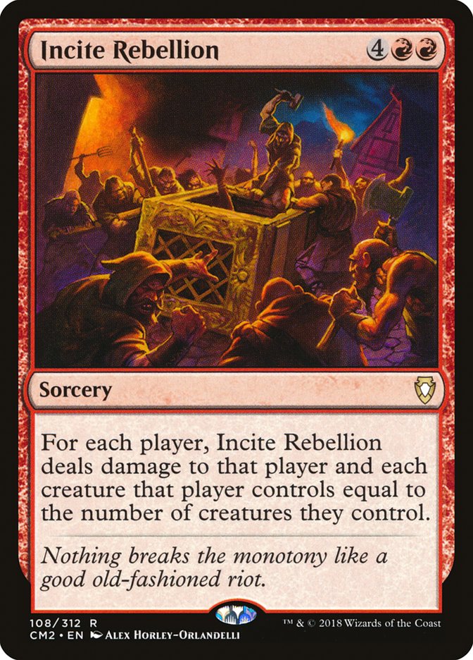 Incite Rebellion [Commander Anthology Volume II] | Card Merchant Takapuna