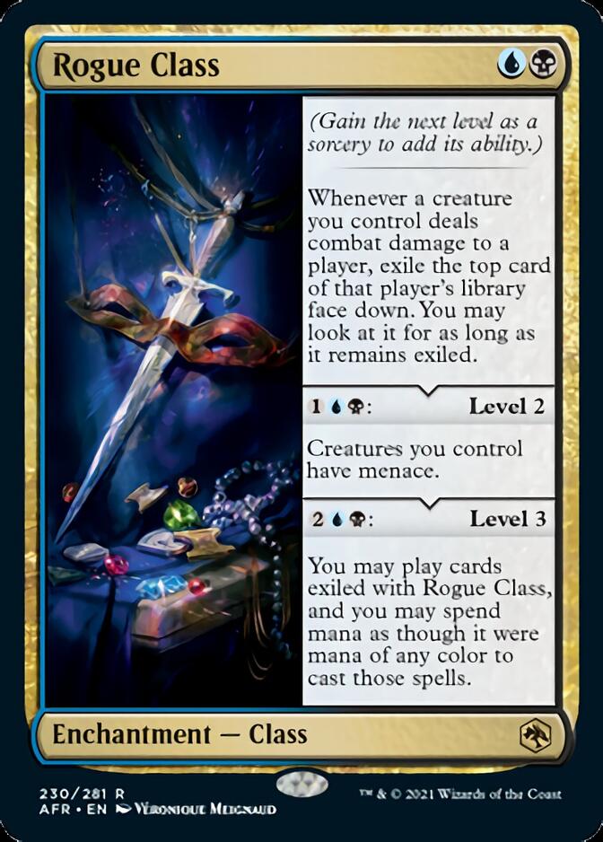 Rogue Class [Dungeons & Dragons: Adventures in the Forgotten Realms] | Card Merchant Takapuna