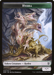 Angel Warrior // Hydra Double-Sided Token [Zendikar Rising Tokens] | Card Merchant Takapuna